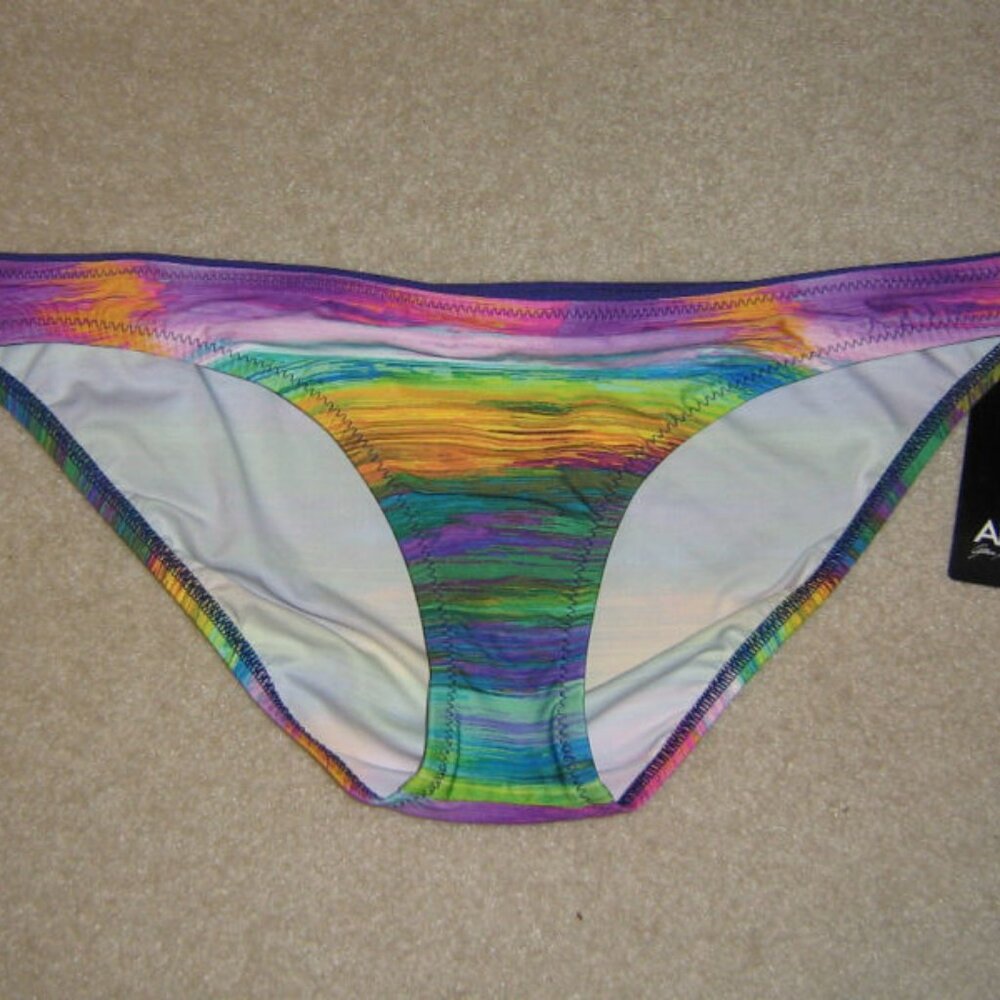 ABS Allen Schwartz Multicolored Bikini Bottom Size 8 or 12 NWTs